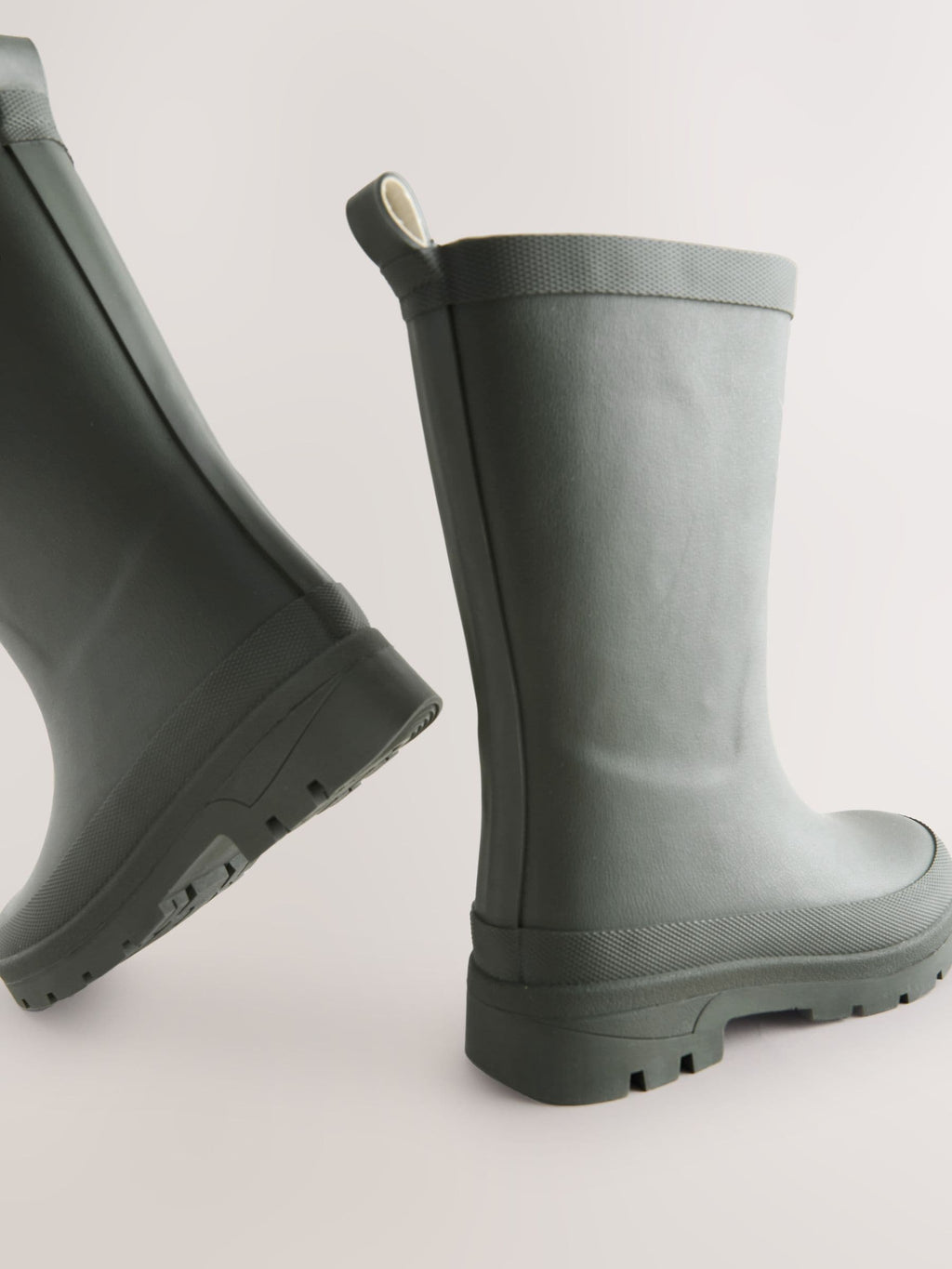 Khaki Green Warm Lined Wellies