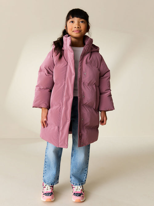Pink Waterproof Padded Coat (3-16yrs)