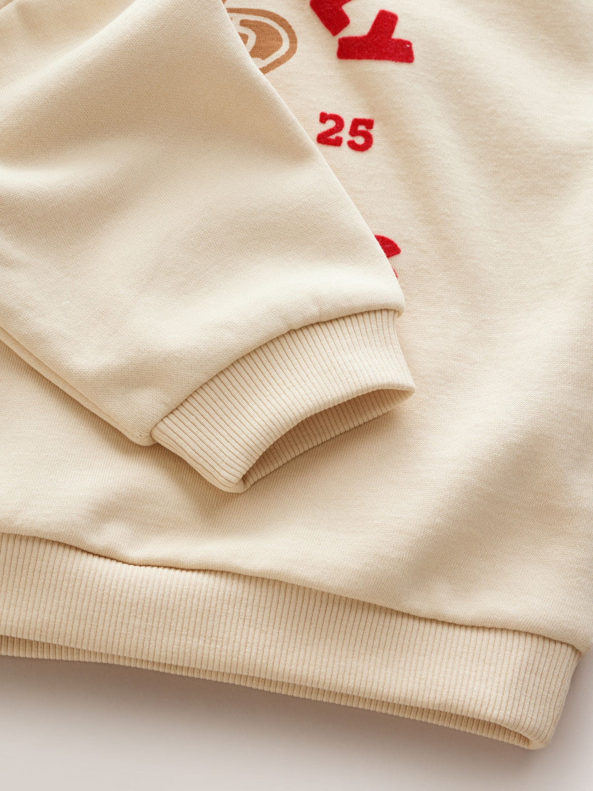 Ecru Christmas Crew Neck Jersey Sweatshirt (3mths-7yrs)