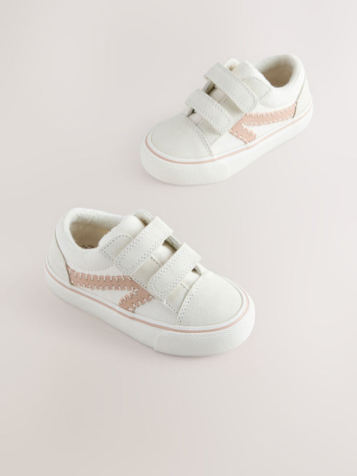 Neutral Wide Fit (G) Touch Fastening Trainers