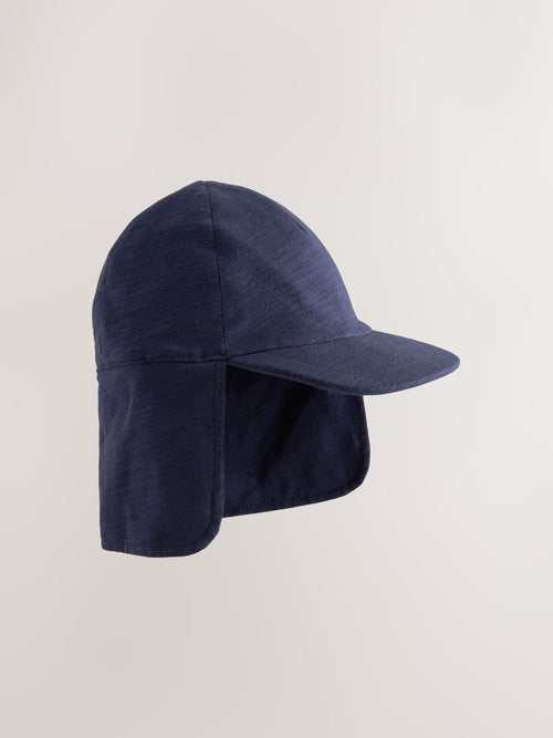 Navy Blue Jersey Legionnaire Hat (3mths-10yrs)
