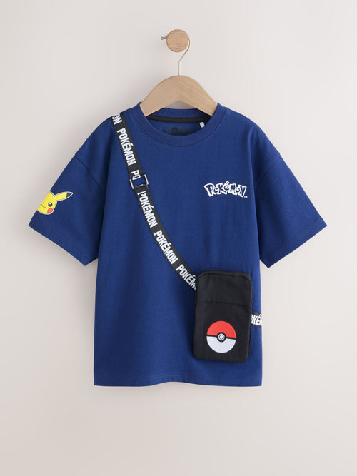 Blue Pokémon Short Sleeve T-Shirt (3-16yrs)