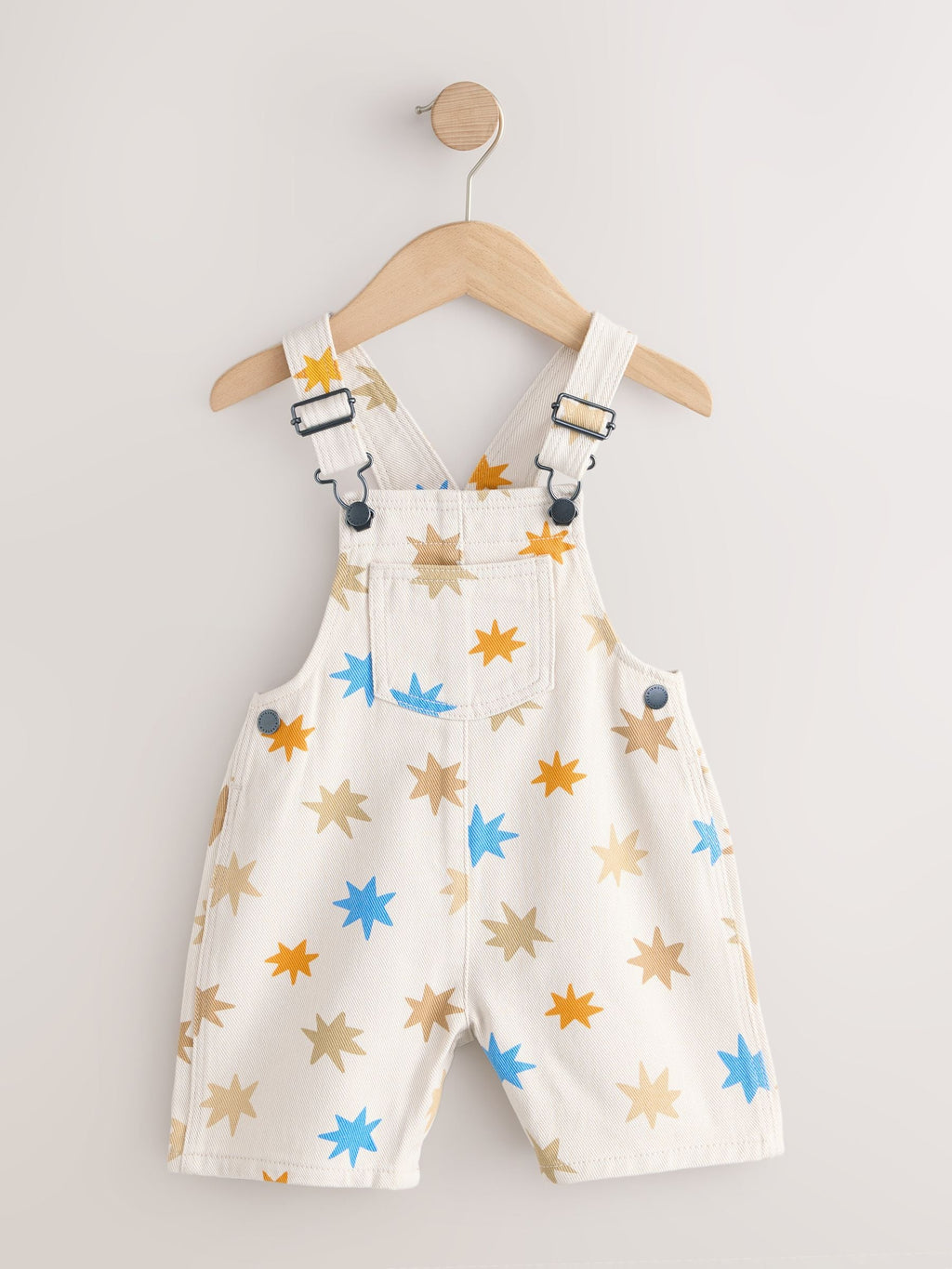 Multi Star Dungarees (3mths-7yrs)