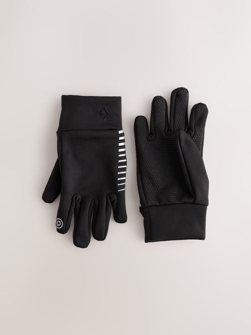 Black Sports Gloves (3-16yrs)