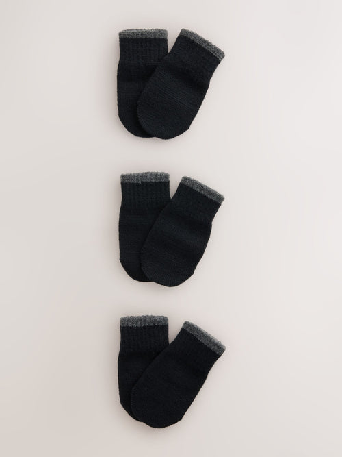 Black Magic Mitts Gloves 3 Pack (3mths-6yrs)