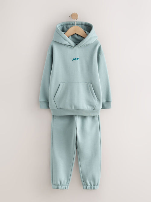 Mineral Regular Fit Heavy Weight Sign Off Hoodie Joggers Set (3-16yrs)