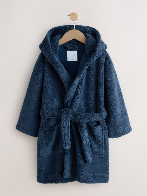 Navy Fleece Robe (1.5-16yrs)