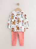 Ecru Toy Story Jessie and Bullseye Long Sleeve T-Shirt (3mths-7yrs)
