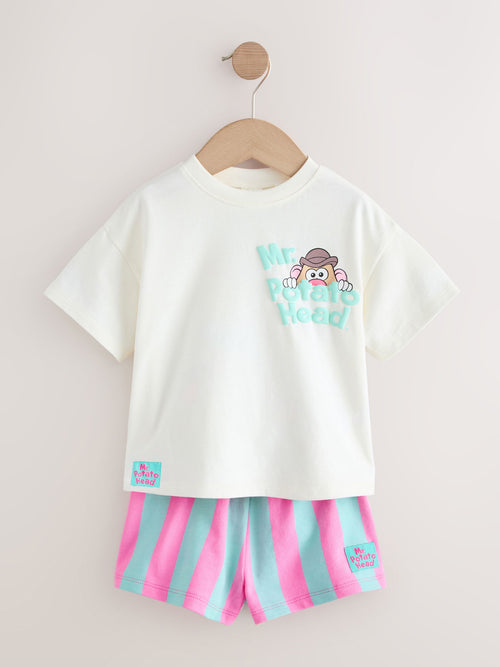 Cream Toy Story Mr Potato Head Short Sleeve T-Shirt and Short Set (3mths-7yrs)