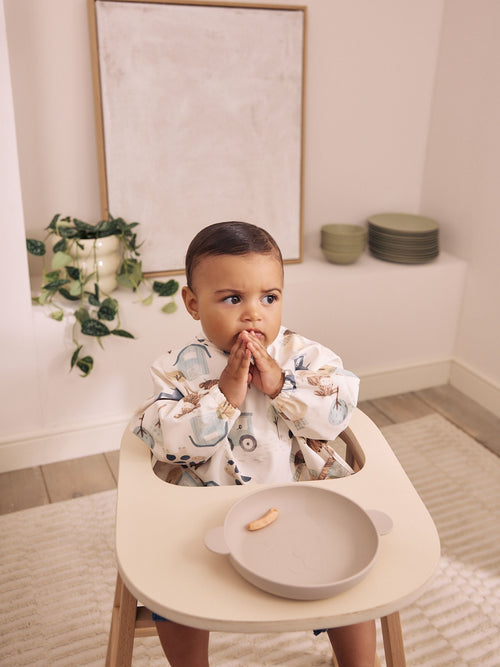 Hamish Weaning And Feeding Sleeved Bib