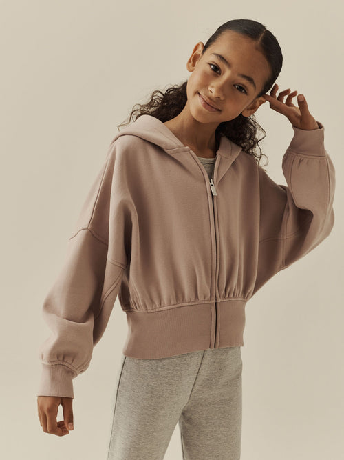 Pink Zip Up Hoodie (3-16yrs)