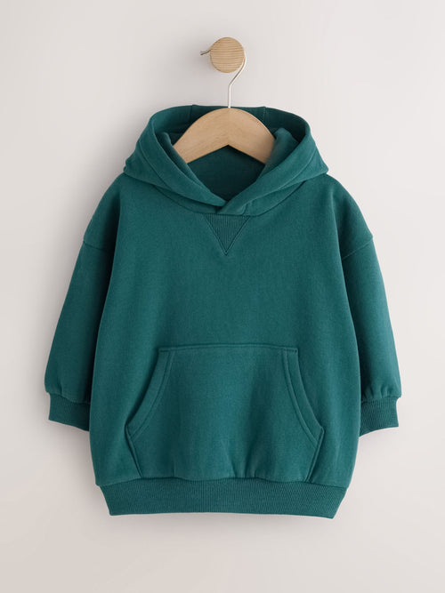 Dark Green Soft Touch Hoodie (3mths-7yrs)