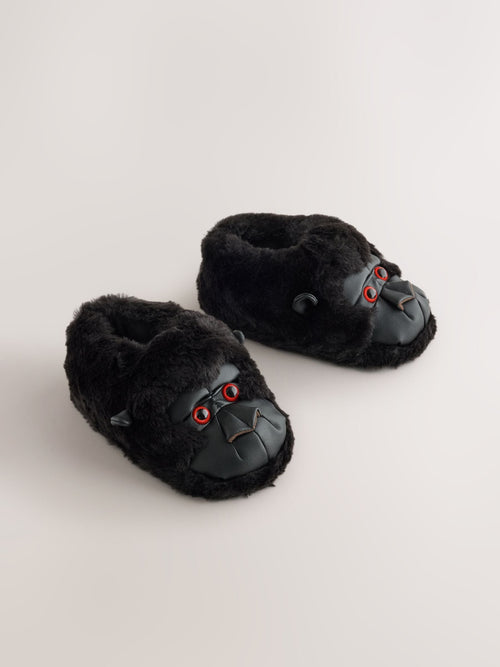 Black Gorilla Novelty Slippers