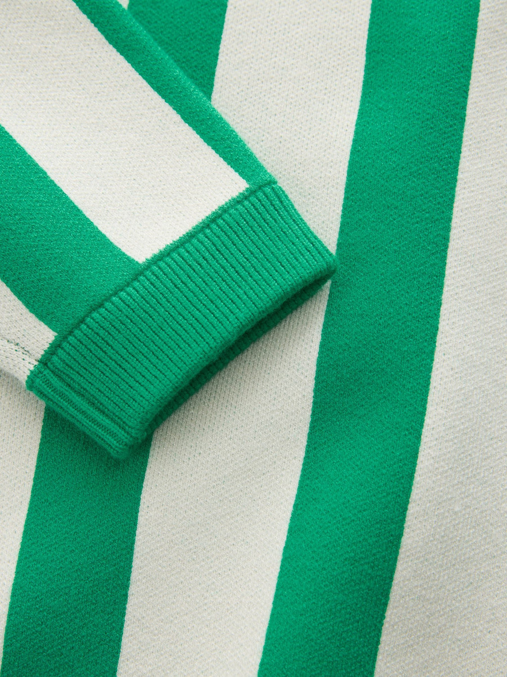 Green/Ecru Pretzel Knitted Crew Neck Jumper (3mths-7yrs)