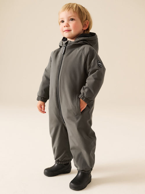 Light Brown Wadded Waterproof Puddlesuit (3mths-7yrs)