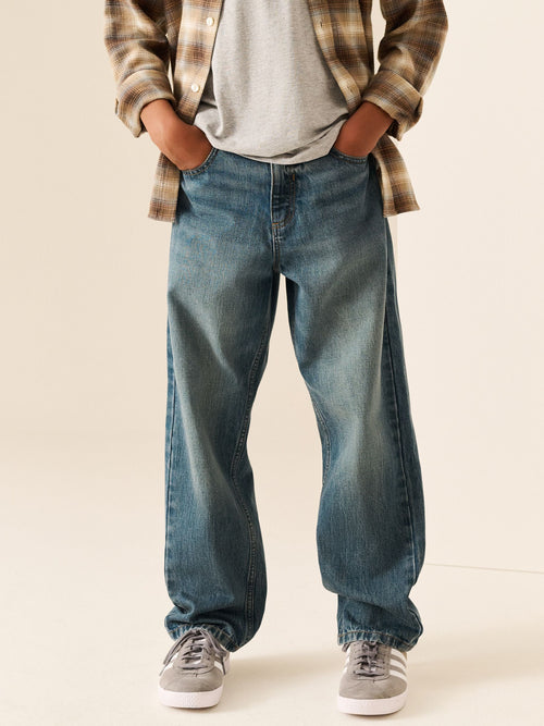 Blue Denim Loose Fit Authentic Jeans (3-16yrs)