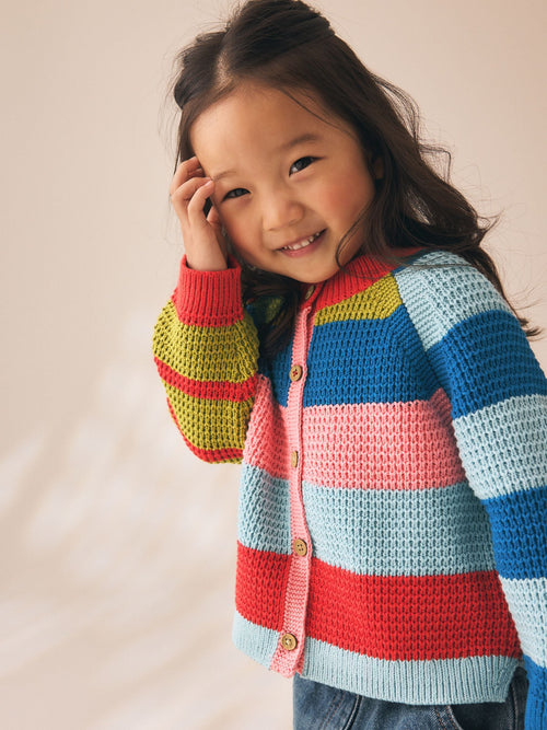 Multicolour Stripe Cardigan (3mths-7yrs)