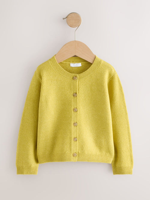Olive Green Knit Cardigan (3mths-7yrs)