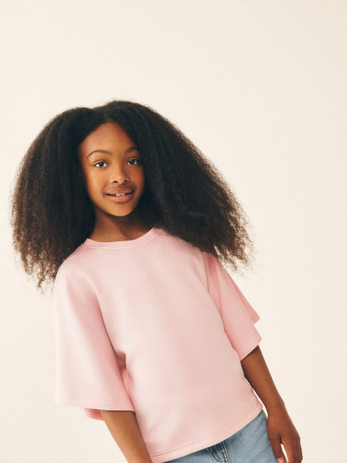 Pink Supersoft Fitted Waist T-Shirt (3-16yrs)