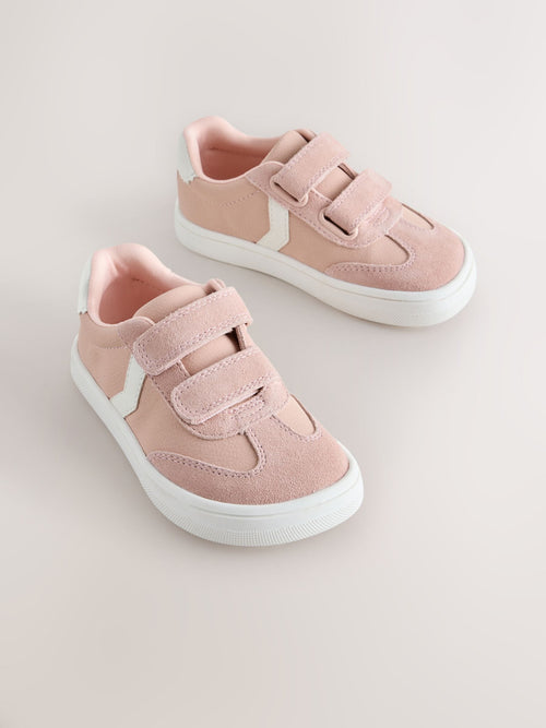 Pink Barefoot Touch Fastening Trainers