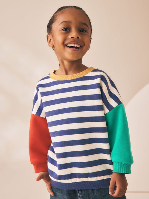 Hotch Potch Stripe Stripe Crew (3mths-7yrs)