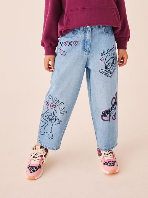 Lilo & Stitch Barrel Jeans (3-16yrs)