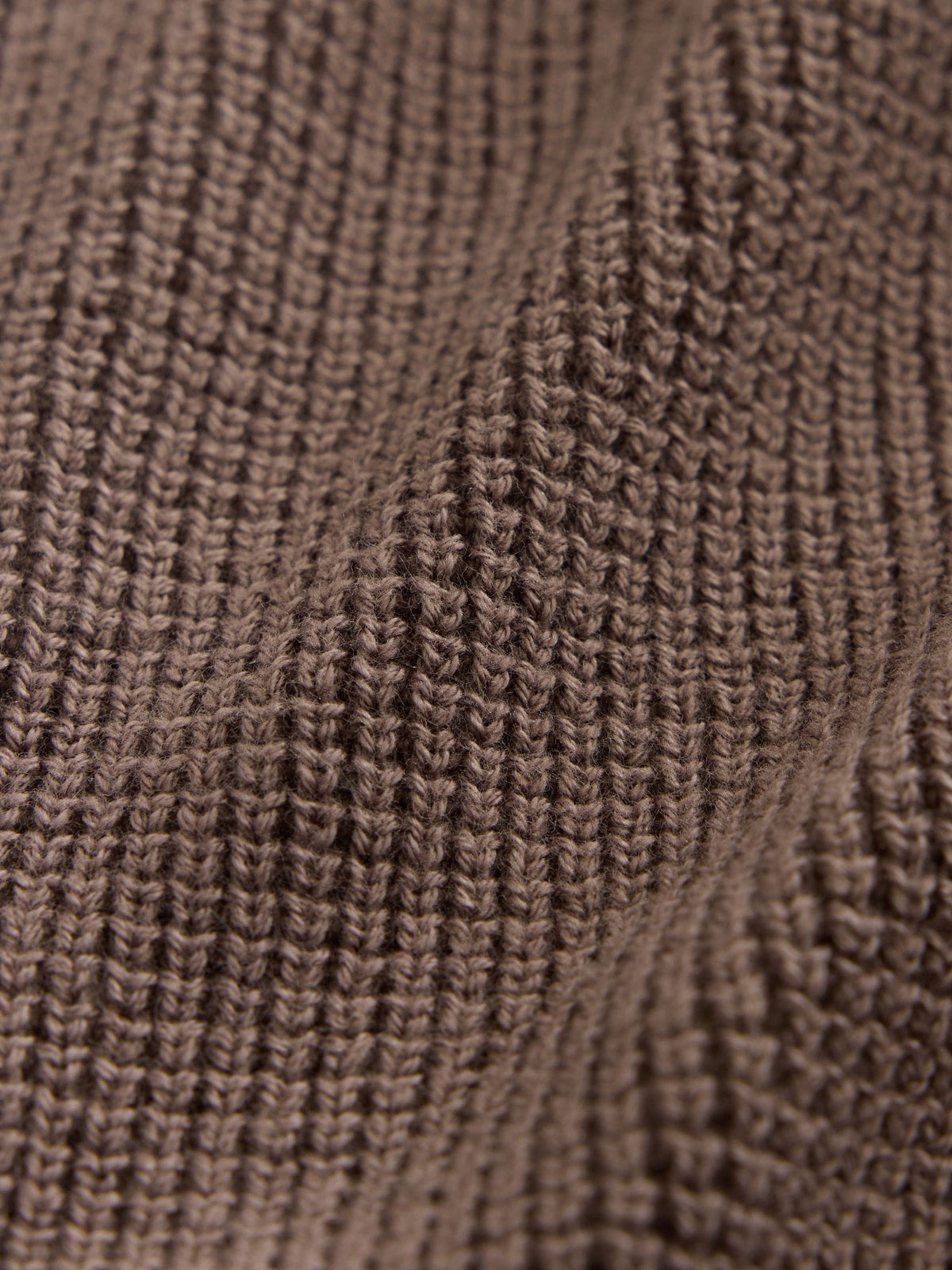 Chocolate Brown Textured Zip Up Knitted Bomber Cardigan (3mths-7yrs)
