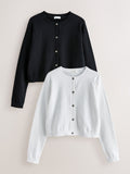 Black/White Cardigans 2 Pack (3-16yrs)