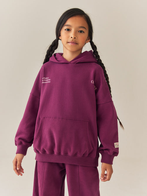 Berry Red Hoodie (3-16yrs)