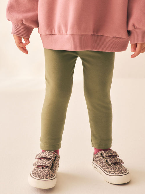 Khaki Green Leggings (3mths-7yrs)