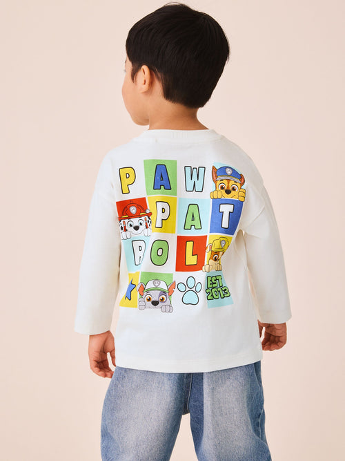 White Paw Patrol Long Sleeve T-Shirt (3mths-8yrs)