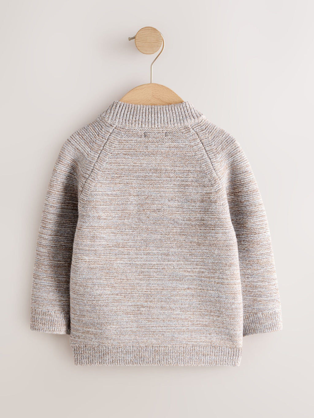 Neutral Twist Zip Up Bomber Cardigan (3mths-7yrs)