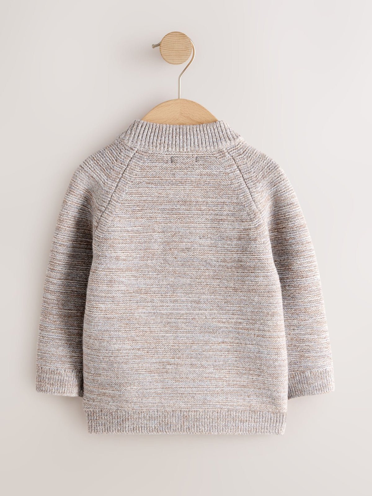 Neutral Twist Zip Up Bomber Cardigan (3mths-7yrs)