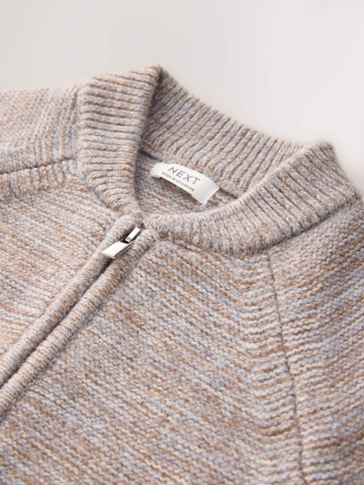 Neutral Twist Zip Up Bomber Cardigan (3mths-7yrs)