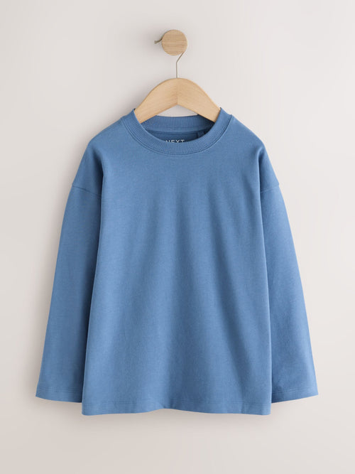 Light Blue Cosy Long Sleeve T-Shirt (3-16yrs)