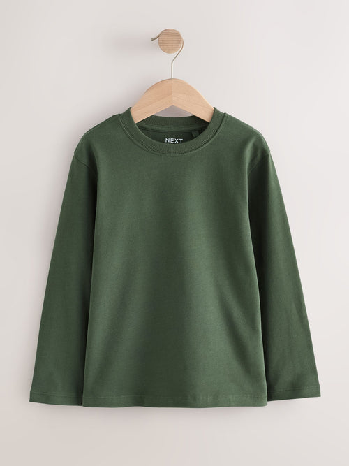 Green Cosy Long Sleeve T-Shirt (3-16yrs)