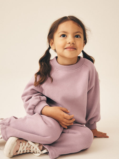 Mauve Purple Crew Neck Sweatshirt (3mths-7yrs)