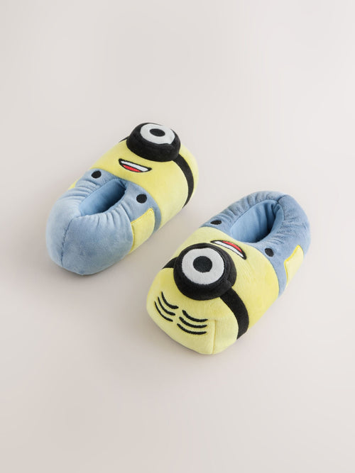 Yellow Minions Novelty Slippers