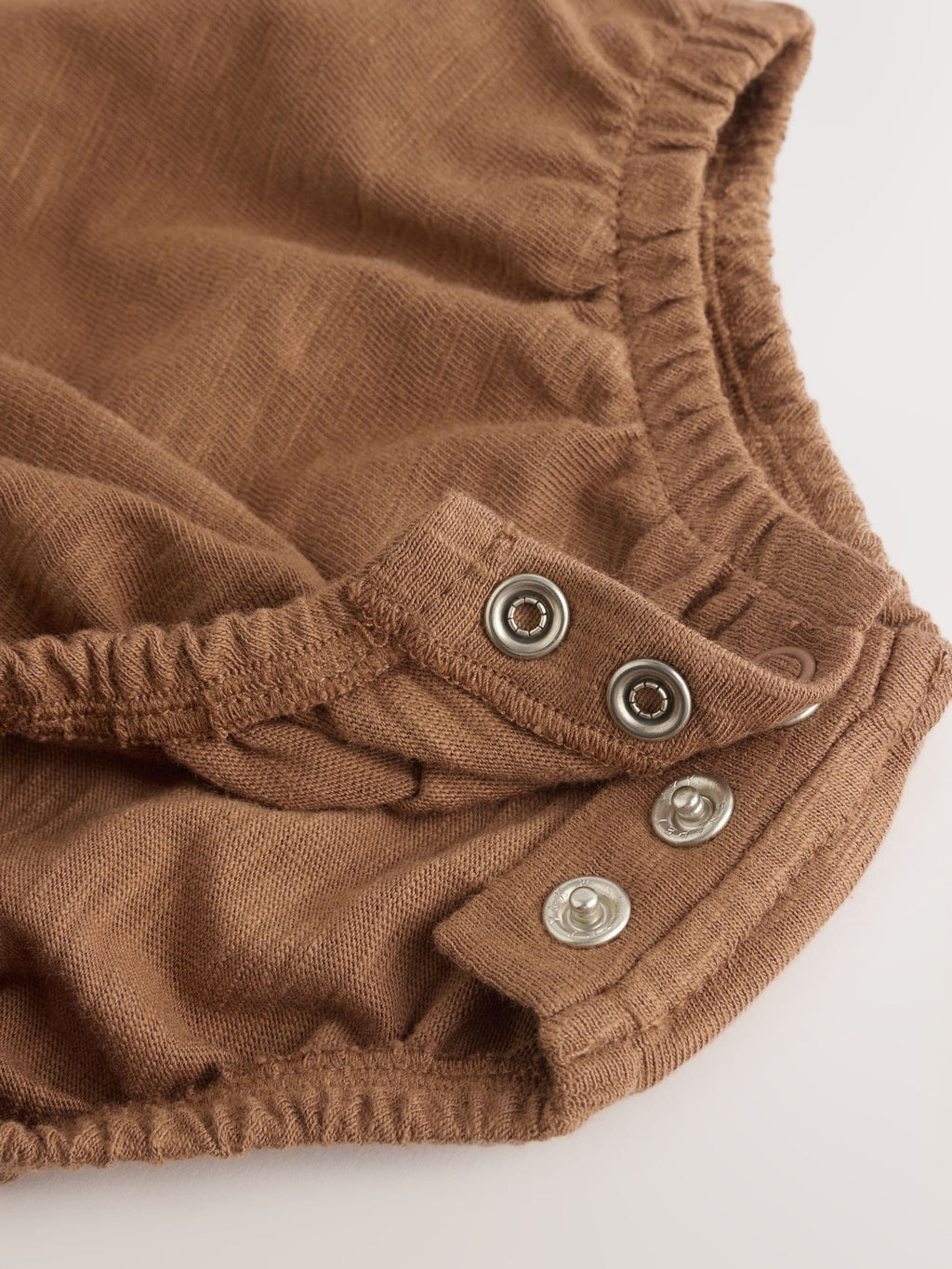 Rust Brown Stripe Twill Dungaree and Bodysuit Baby Set (0mths-2yrs)