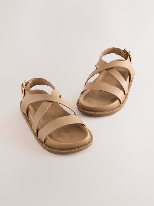 Neutral Footbed Sandals