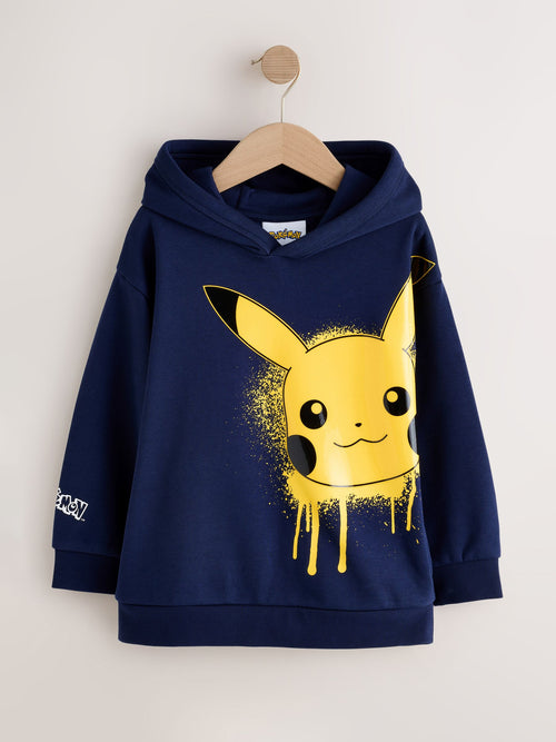 Navy Pokemon Hoodie (4-16yrs)