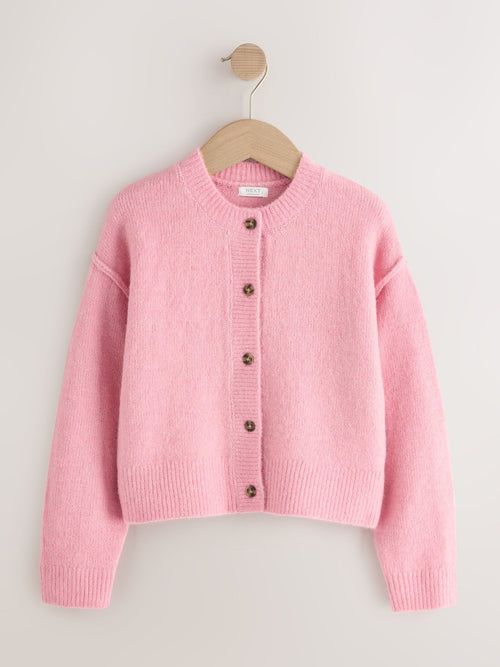 Pink Cosy Cardigan (3-16yrs)