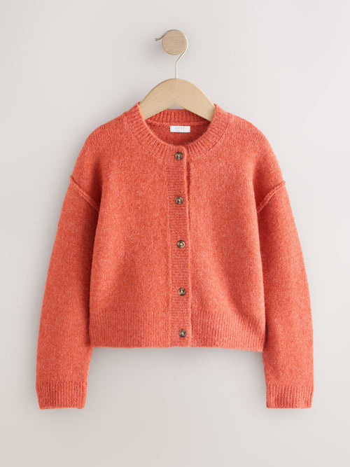 Orange Cosy Cardigan (3-16yrs)