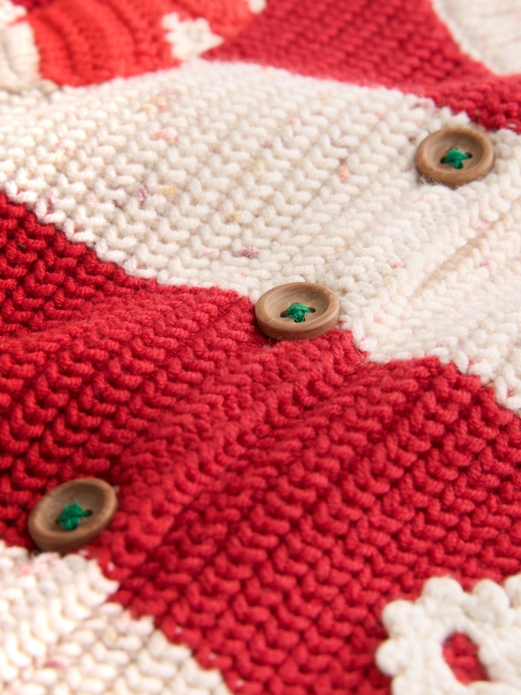 Holly Jolly Embroidered Christmas Cardigan (3mths-7yrs)