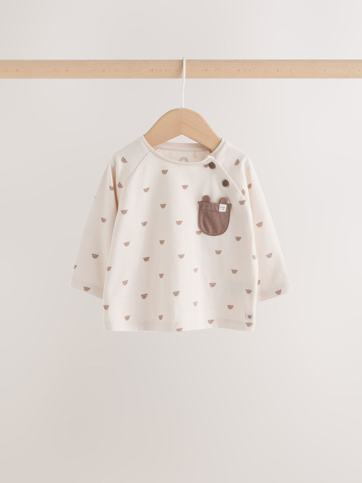 Tan Brown Bear Top and Leggings Baby Set (0mths-2yrs)
