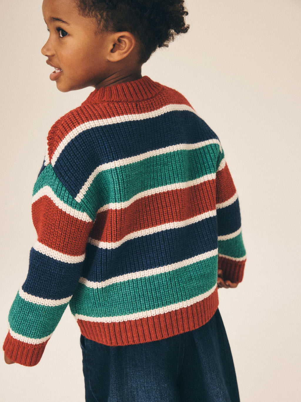 Multi Christmas Crew Neck Jumper (3mths-10yrs)