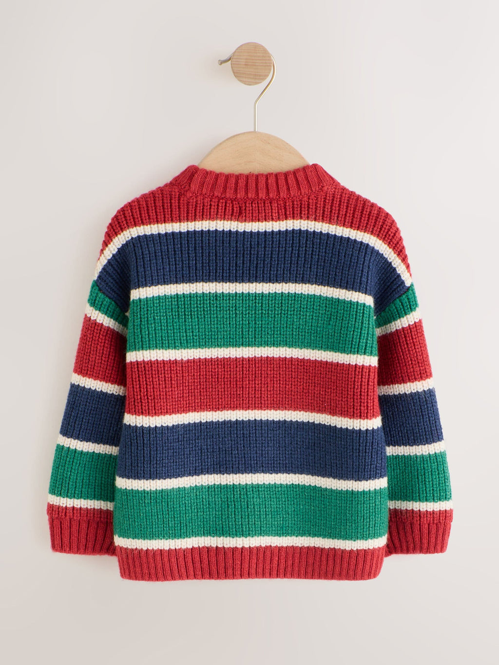 Multi Christmas Crew Neck Jumper (3mths-10yrs)