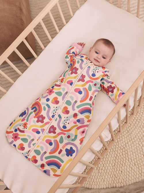 Bright Wiggle 2.5 Tog Removable Sleeve Baby Sleep Bag