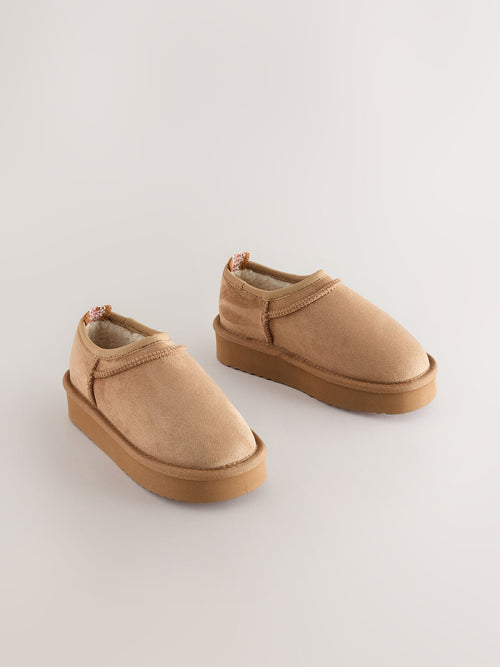 Tan Brown Shoot Slippers