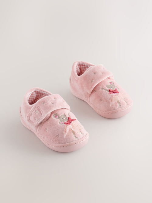 Pink Fairy Cupsole Slippers